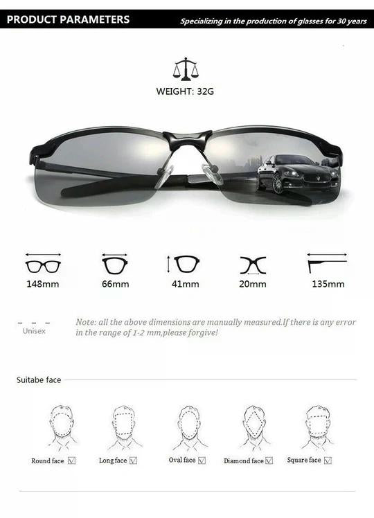 Photochromic Fishing Sunglasses 4