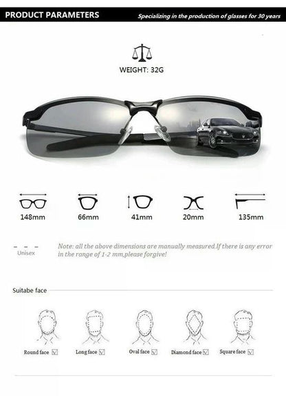 Photochromic Fishing Sunglasses 4