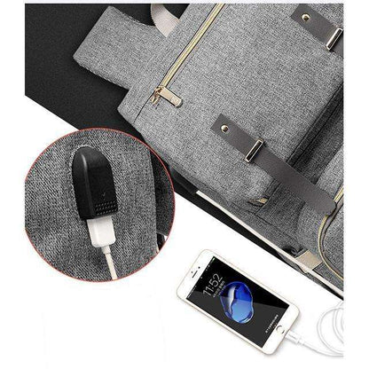 Usb Charger Laptop Diaper Bag 4