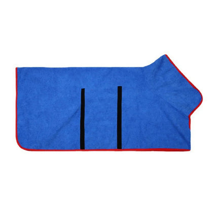 Dog Super Quick Dry Absorbent Dog Towel Bathrobe 4