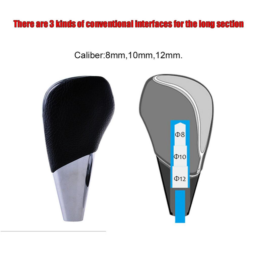 Car LED leather shift lever 4