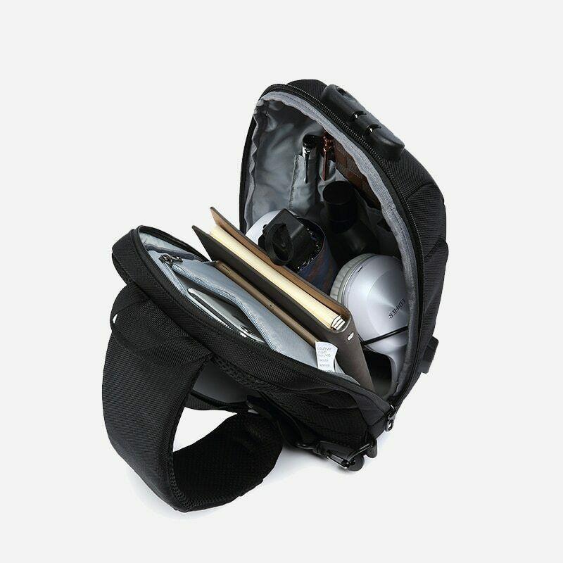 Anti-theft Backpack With 3-Digit Lock 4