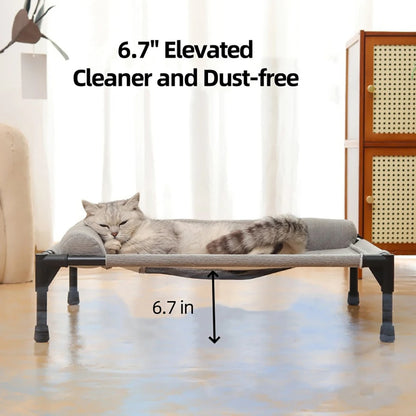 ElevateRest Breathable Pet Lounger Bed 4