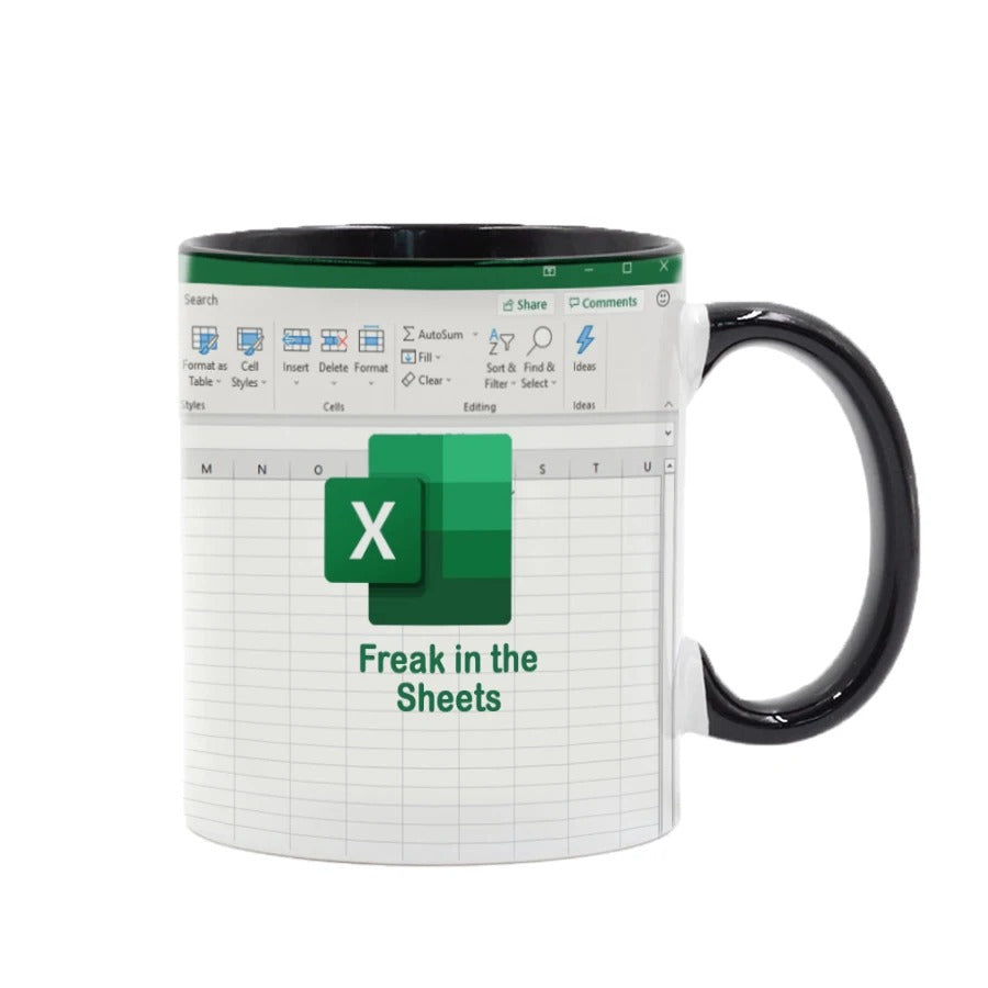 Sheets Excel Mug 4