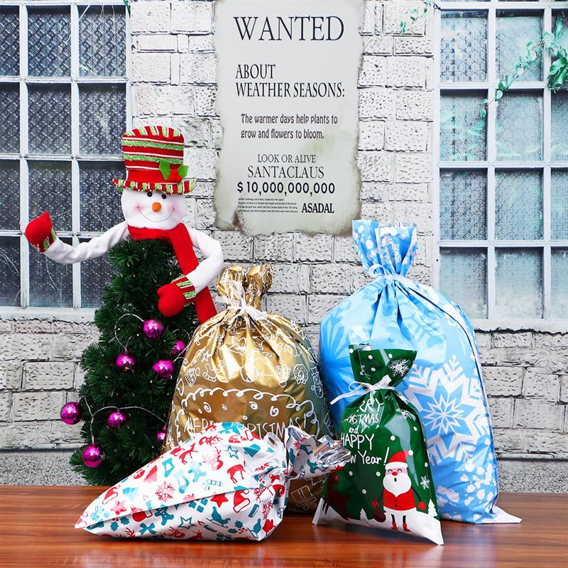 Drawstring Christmas Gift Bags 4