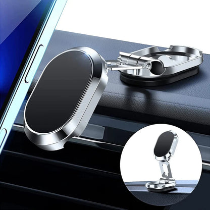 Alloy Folding Magnetic Car Phone Holder 4
