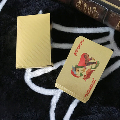 24k Gold Foil Playing Cards 4