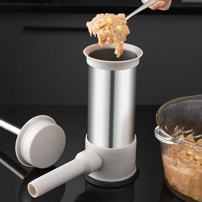 Fast Manual Homemade Sausage Filler with 4 Nozzles 4