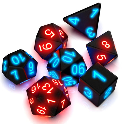 Awesome board game Glowing dice 7 PCS 4