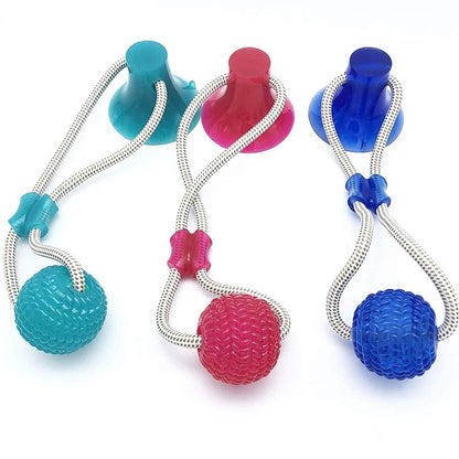 Multifunction Dog Molar Teeth Cleaning Bite Toy 4