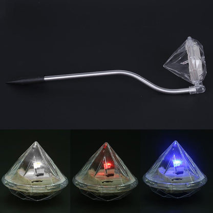 4PCS DIAMOND SOLAR GARDEN LIGHTS 4