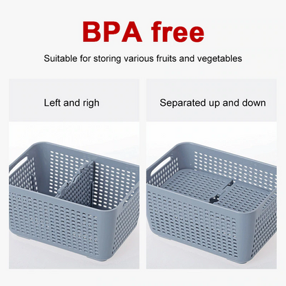 Fresh Produce Vegetable Fruit Storage Containers 3PACKS 4