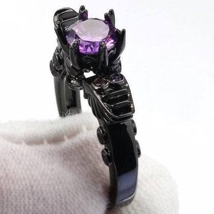 Black Skull Ring 2