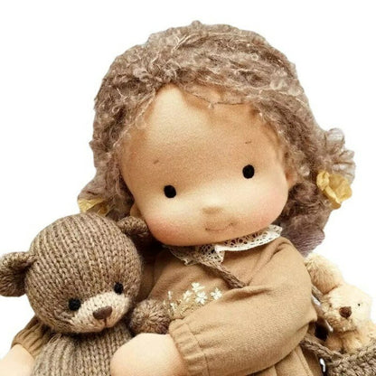 Handmade Knitted Doll 4