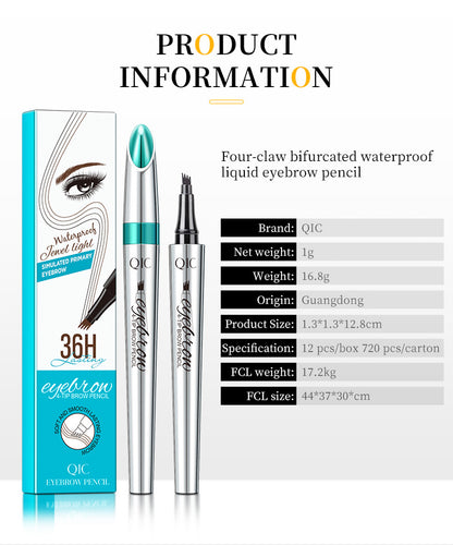 3D Microblading 4-tip Eyebrow Pencil 4