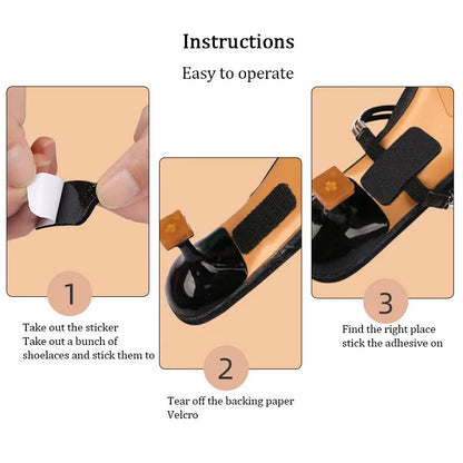 Elastic Detachable High Heels Shoe Straps 4