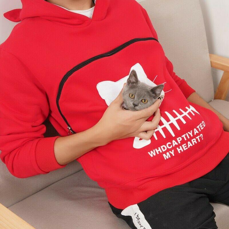Pet Carrier Hoodie-Cat Hoodie 4