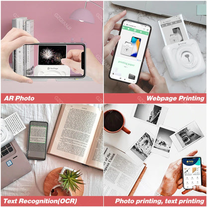 Mini Bluetooth Thermal Printer- ThermoPrint 4