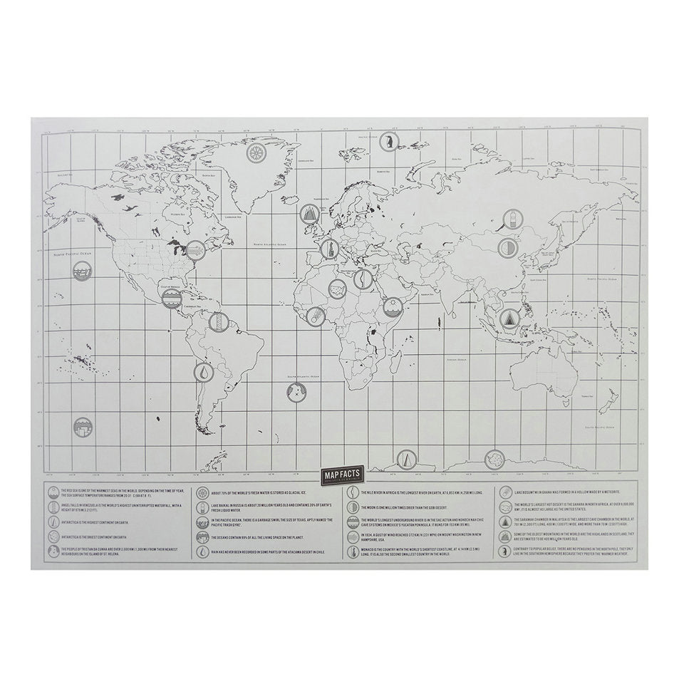 SCRATCH OFF WORLD MAP 4