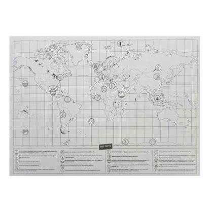 SCRATCH OFF WORLD MAP 4