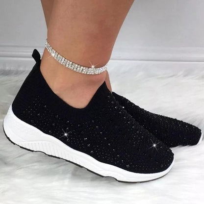 Rhinestone Breathable Casual Shoes 4
