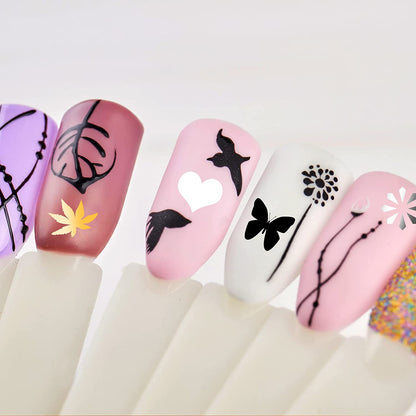 Ultra Thin Curve Manicure Felt Pen 4pcs 4