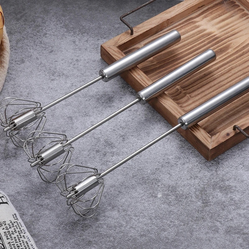 Stainless Steel Semi-Automatic Whisk 4