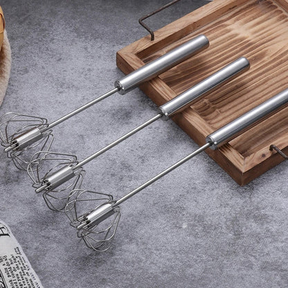 Stainless Steel Semi-Automatic Whisk 4