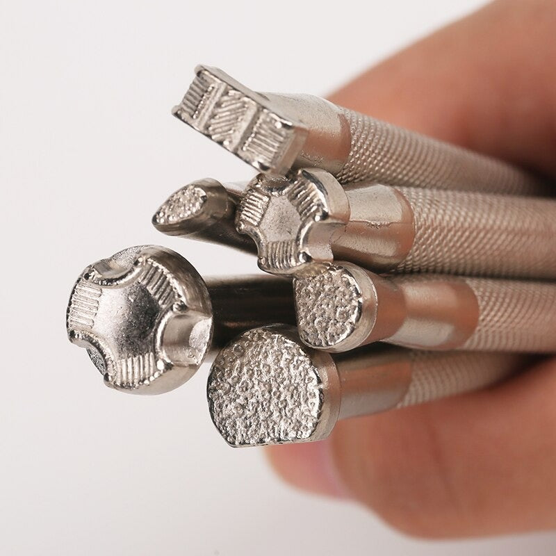Leather Craft Stamps - 6 PCS 4