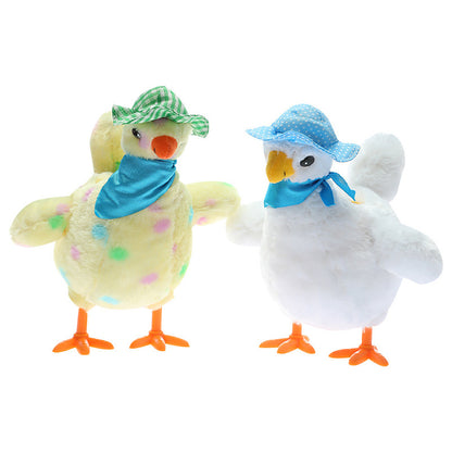 Electric Crazy Plush Chicken 4
