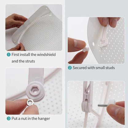 Retractable Aircon Deflector 4