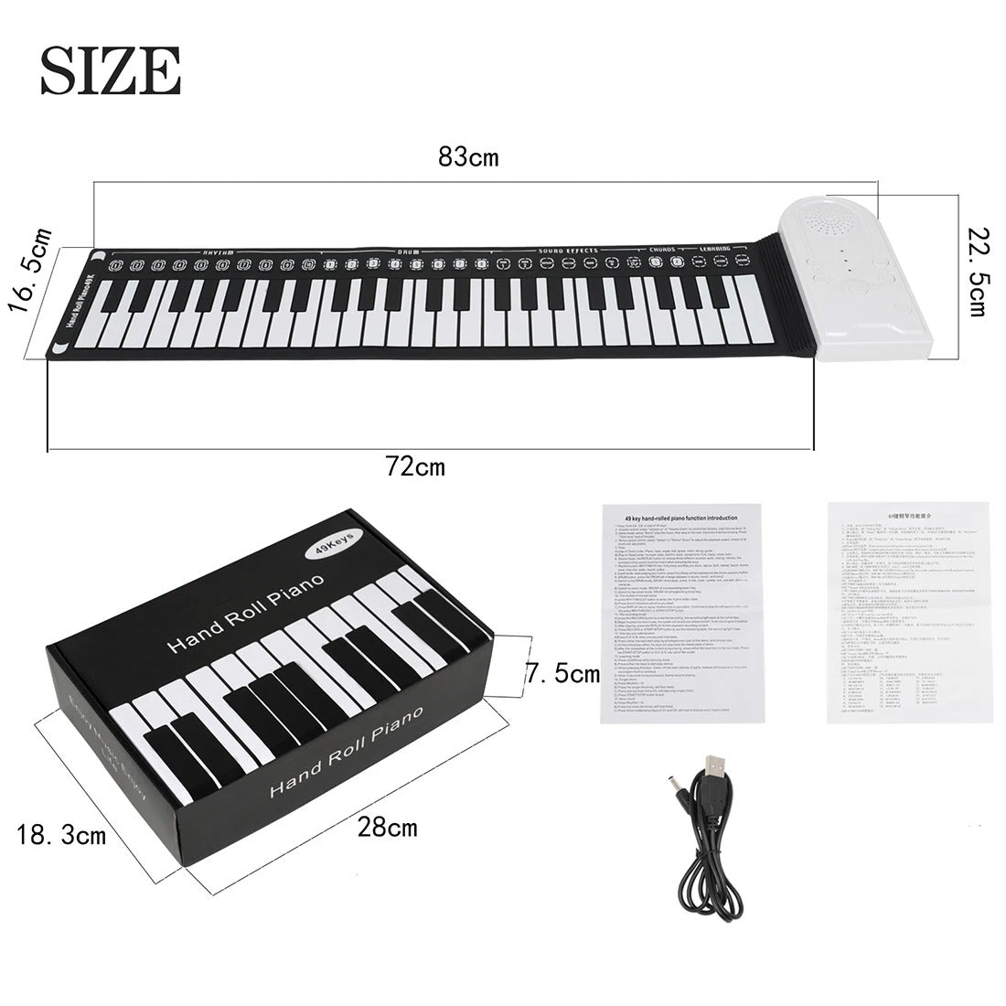 Hand Roll Portable Piano 4