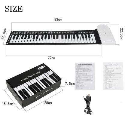 Hand Roll Portable Piano 4