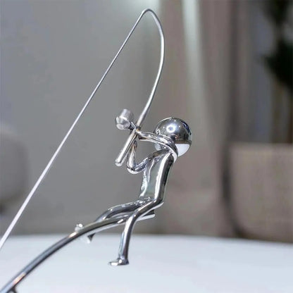 The Fisherman Balancing Sculpture 4
