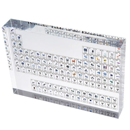 Acrylic Periodic Table Display With Real Elements 4