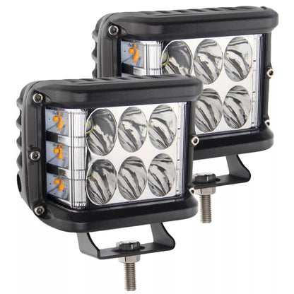 Dual Side Shooter Dual Color Strobe Cree Pods 4