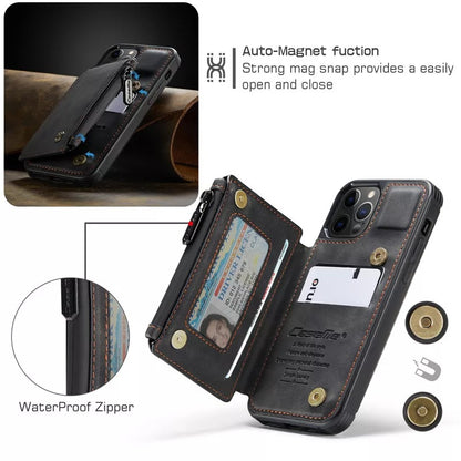 Luxury Genuine Leather Phone Wallet Case 4