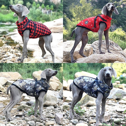 Waterproof Warm Dog Winter Jacket Harness 4