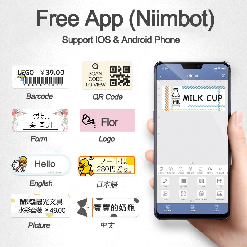 Mini Portable Lable Maker 4