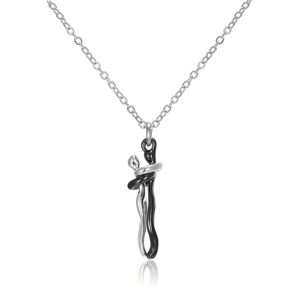 Couple Hug Necklace 4