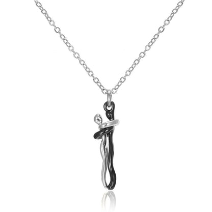 Couple Hug Necklace 4