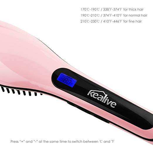 Hair Straightener Brush 4