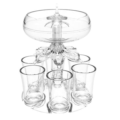 6 Shot Glass Dispenser and Holder 4