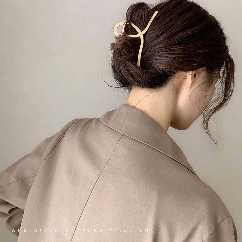 Simple Headdress Metal Hairpin-2PCS 1