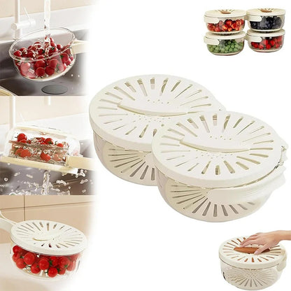 3 in 1 Kitchen Colanders Bowl 4