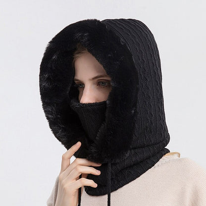 Warm Knitted Windbreaker Hat 4