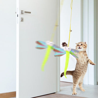 Hanging Bouncing Cats Toy-3PCS 4