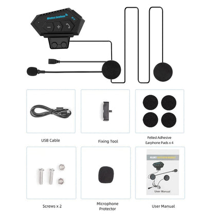 Motorcycle Helmet Bluetooth Headset 4