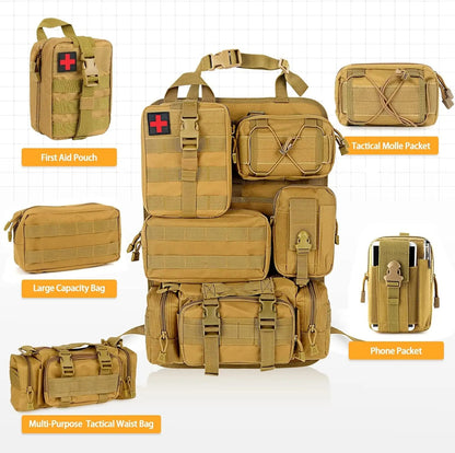 Tactical Car Seat Backrest Organiser 4