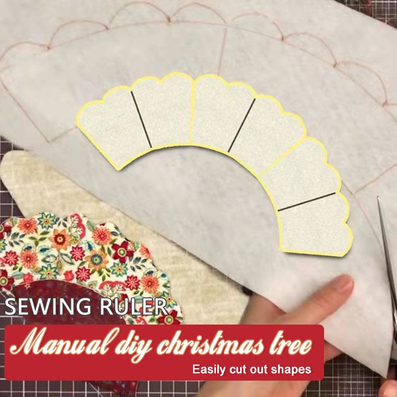 Handmade Christmas Tree Quilting Set 4